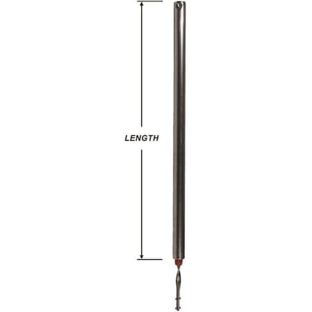 9/16 In. Dia X 29 In. L Spiral Tube Window Balance With Red Bearing With 2 Rod Pins, 4PK